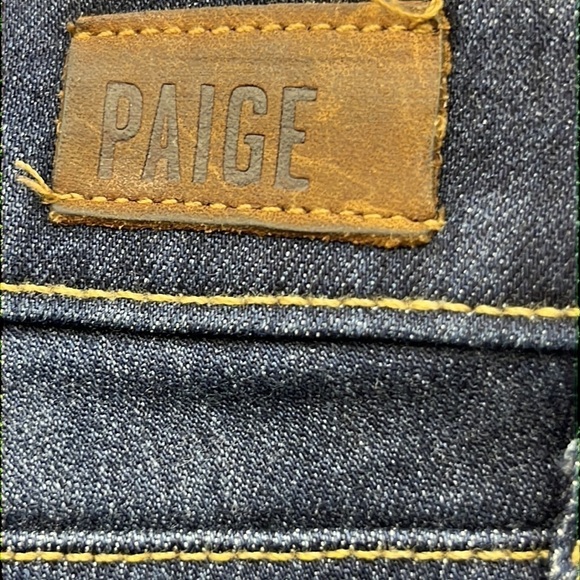Paige Skyline Ankle Straight Leg Mid Rise Peg Size 29 - Picture 11 of 16